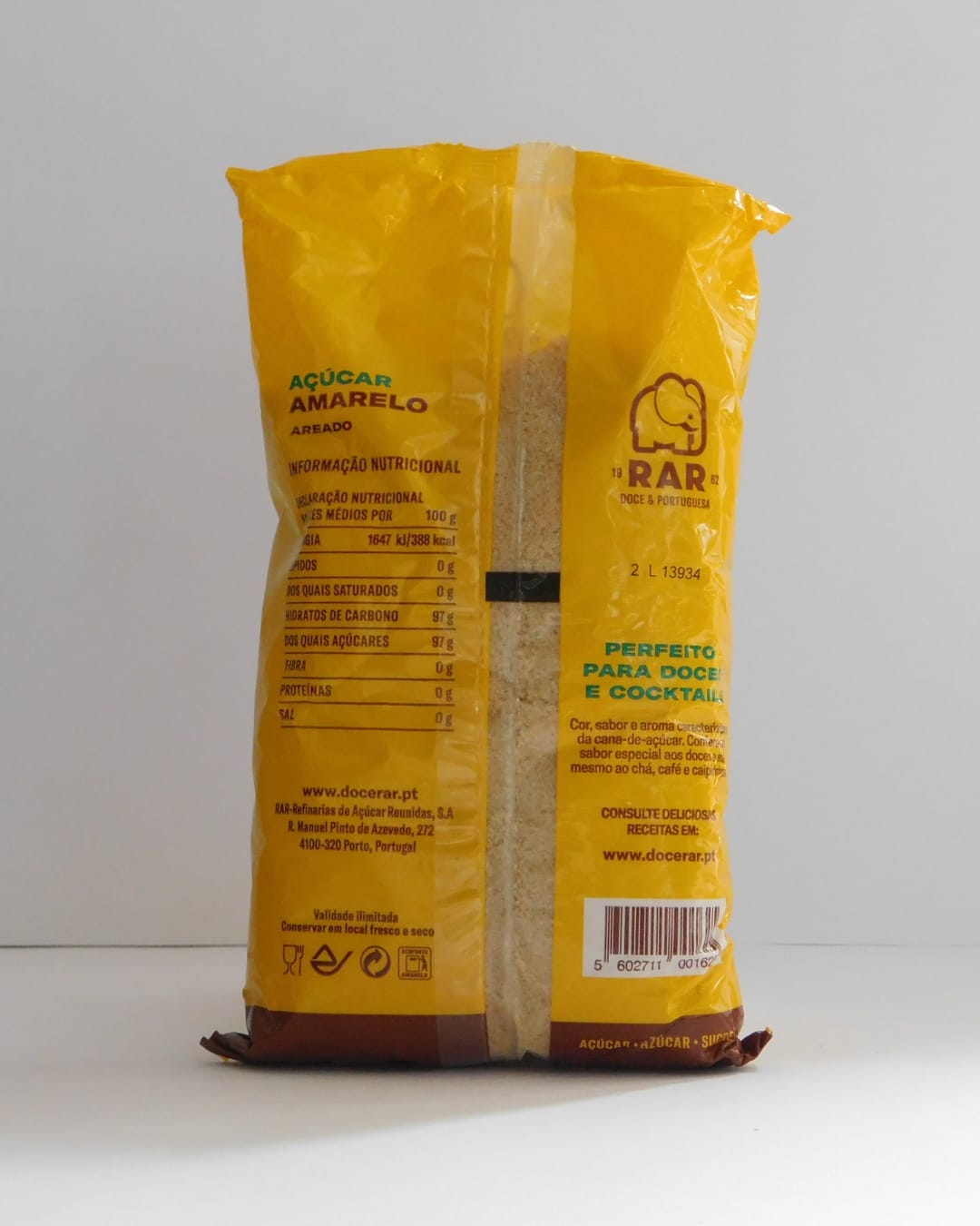 Açúcar Amarelo RAR 1 KG