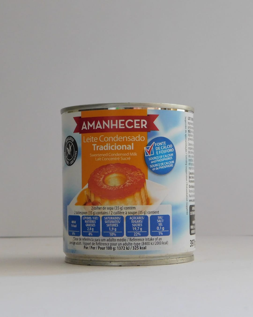 Leite Condensado Tradicional Amanhecer 400 GR