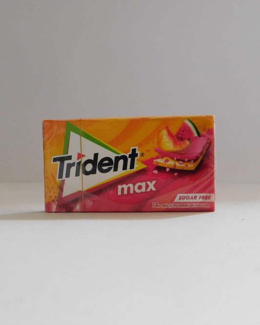 Melancia/Pêssego S/Açúcar Trident Max 27 GR