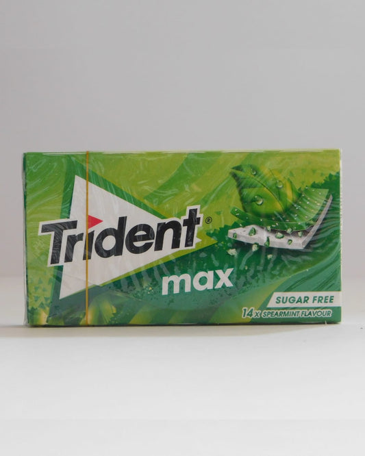 Hortelã - Verde S/Açúcar  Trident Max 27 GR