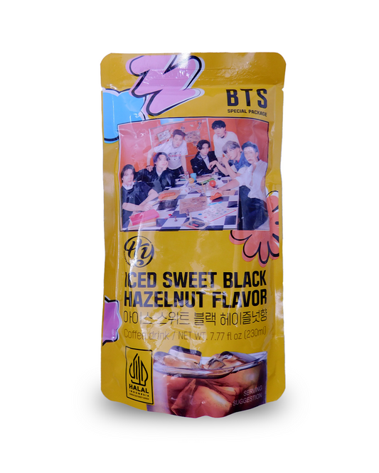 Yakult Pouch Drink Iced Sweet Black Hazelnut BTS 230 ML