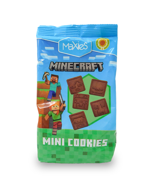 Mini Cookies Choco Minecraft Maxies 100 GR