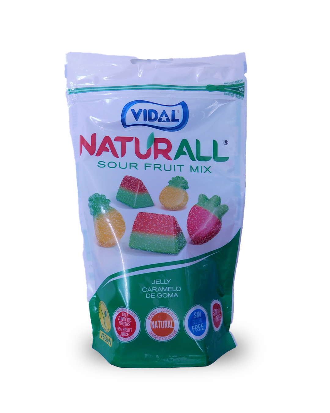 Vidal Naturall Sour Fruit Mix 180 GR