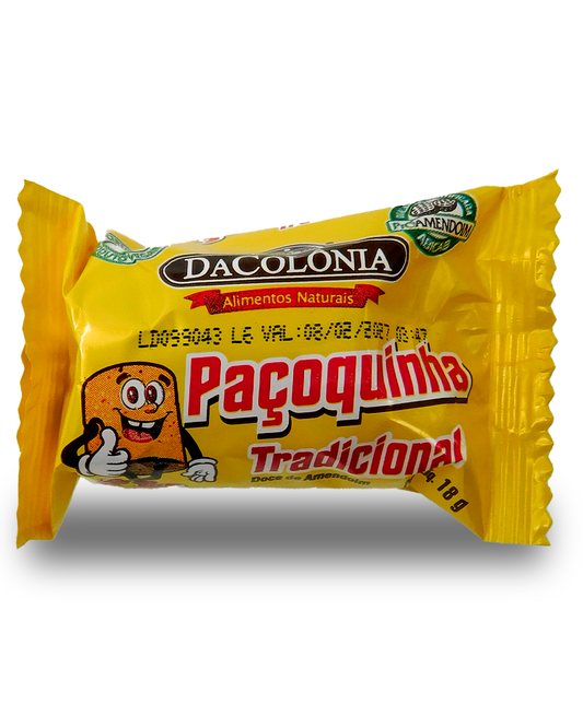 Paçoquinha Tradicional Dacolônia 18 GR