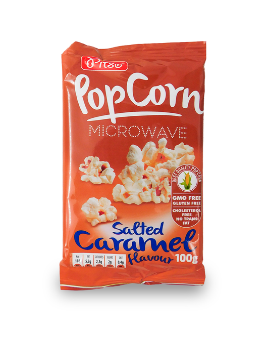 Pitso PopCorn Microwave Salted Caramel 100 GR