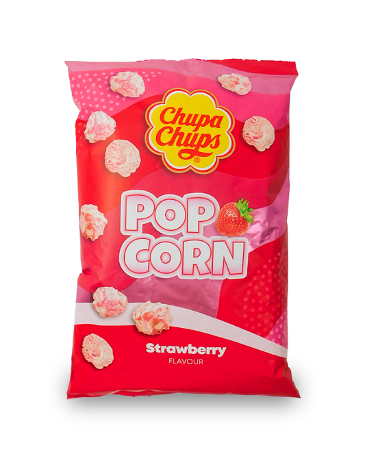 Chupa Chups Popcorn Strawberry 90 GR