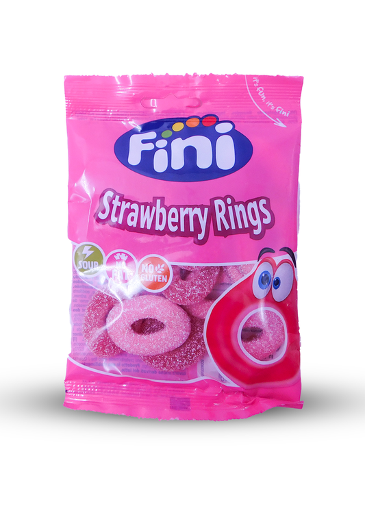 Fini Strawberry Rings 90 GR