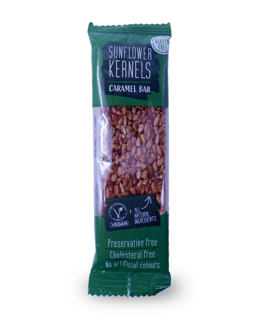 Korona Sunflower Kernels Caramel Bar 45 GR