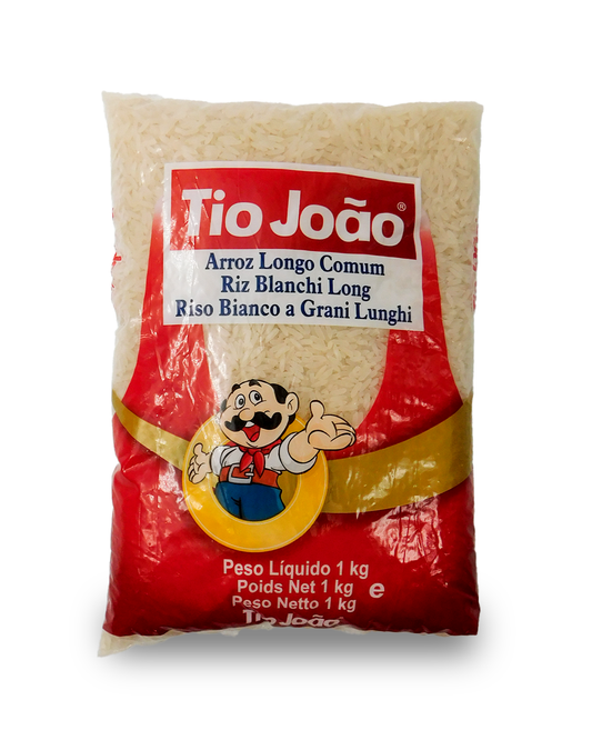 Arroz Branqueado Longo Tio João 1 KG