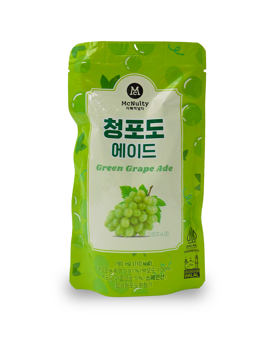 McNulty Green Grape Ade 190 ML