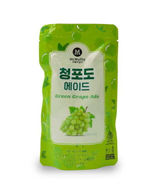 McNulty Green Grape Ade 190 ML