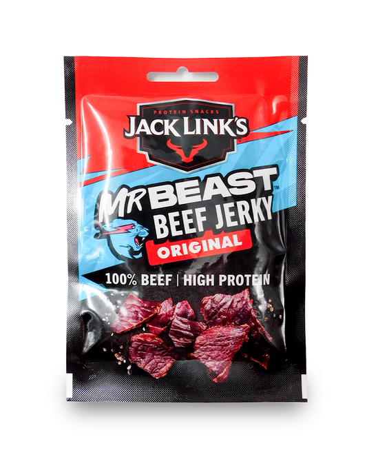 MrBeast Beef Jerky Original 20 GR