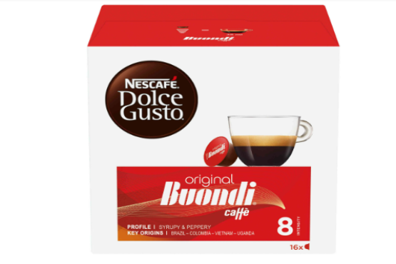 Cápsulas Nescafé Dolce Gusto Intensidade 8 (Buondi) 16 uni