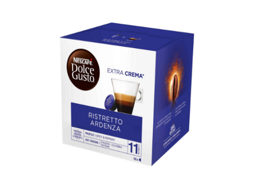 Cápsulas Nescafé Dolce Gusto Intensidade 11 (Ristreto Ardenza) 16 uni