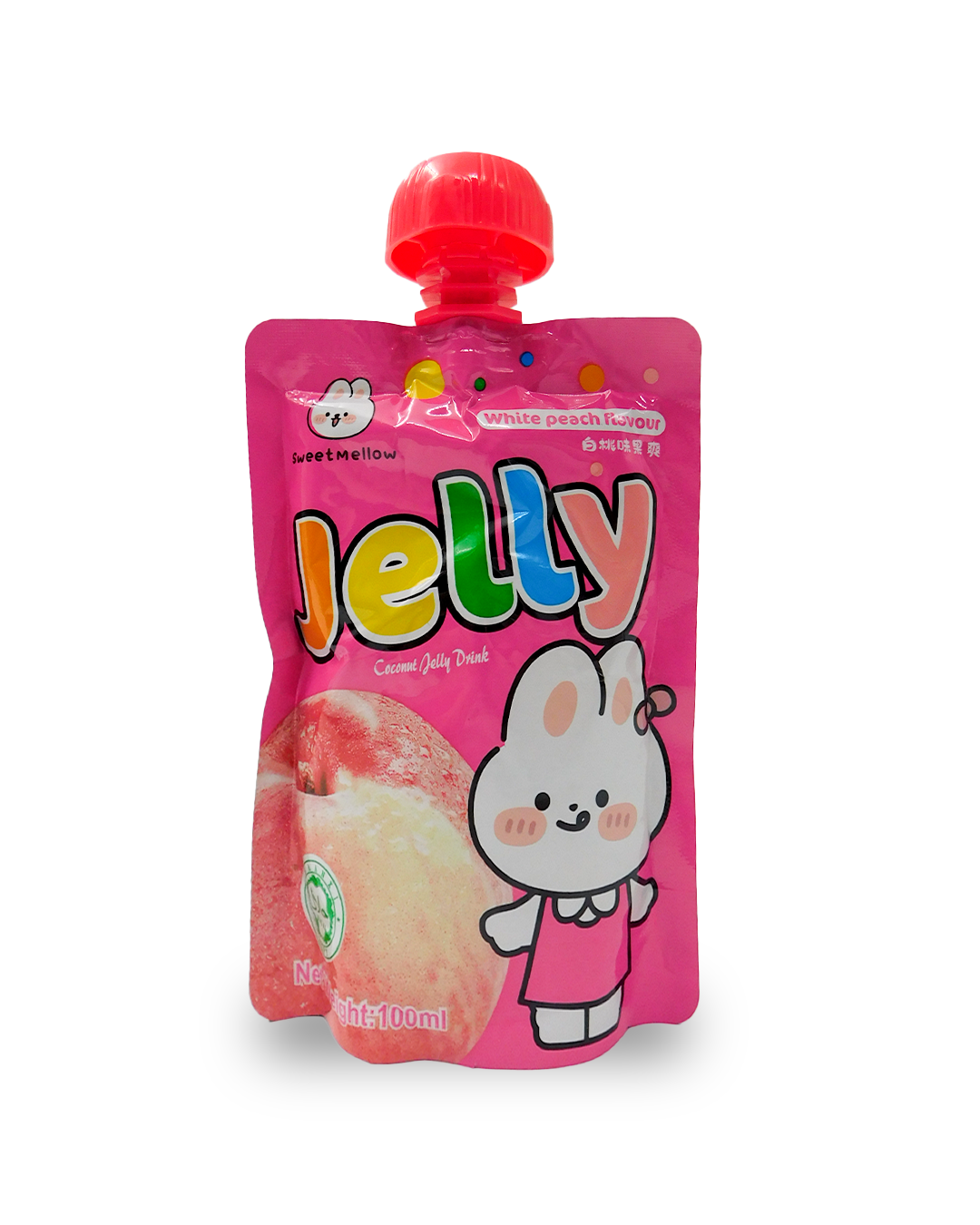 Sweet Mellow Jelly White Peach 105 GR