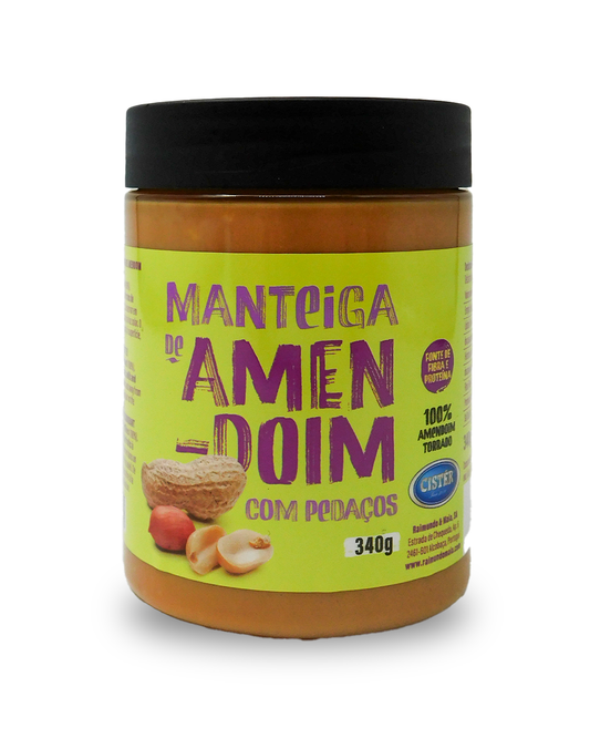 Manteiga de Amendoim Pedaços Cistér 340 GR