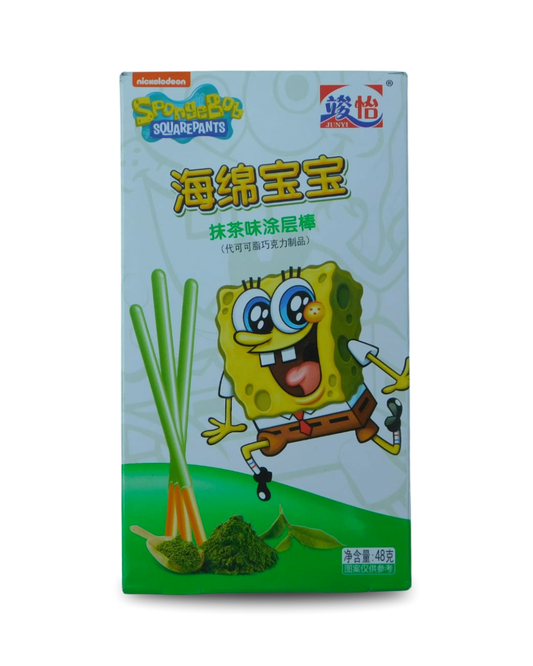 Sticks Spongebob Matcha JUNYI 48 GR