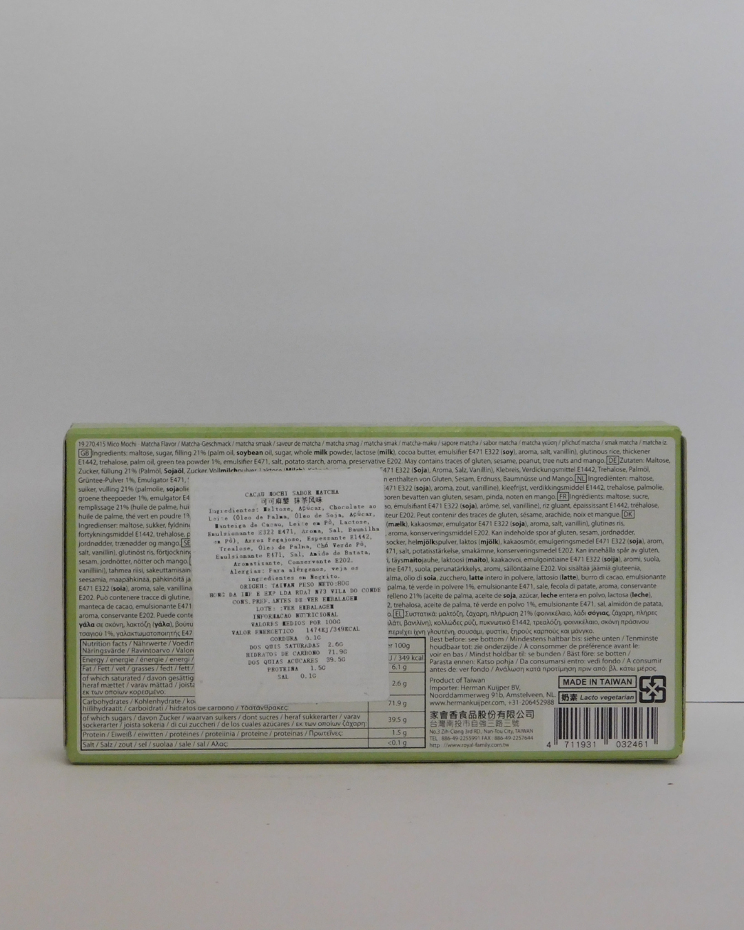 Mochi Matcha Q Brand 80 GR