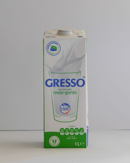 Leite Meio Gordo Gresso 1 LT