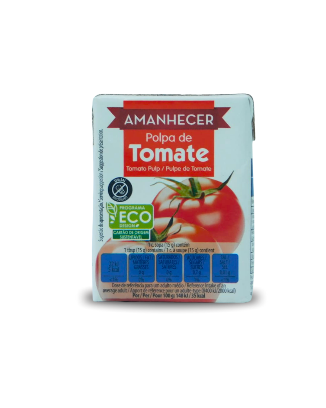 Polpa Tomate Amanhecer 210 GR