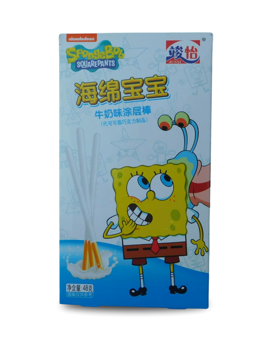 Sticks Spongebob Milk JUNYI 48 GR