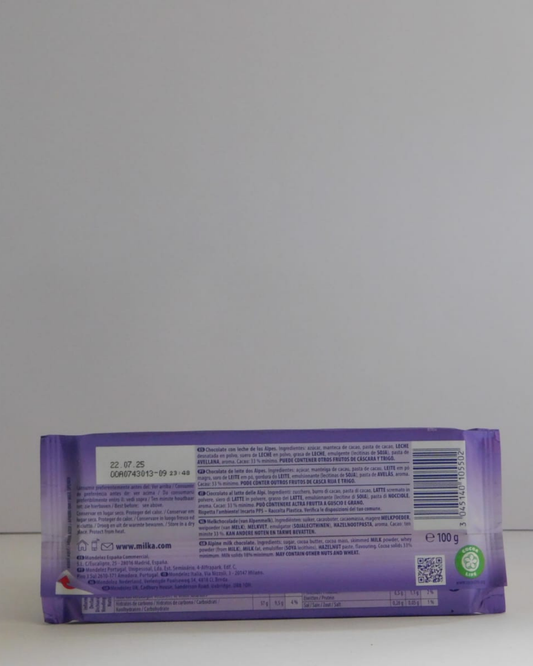 Chocolate de Leite Milka 100 GR