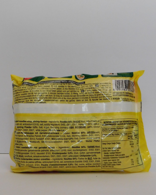 Instant Noodle Soup Shrimp Indomie 70 GR