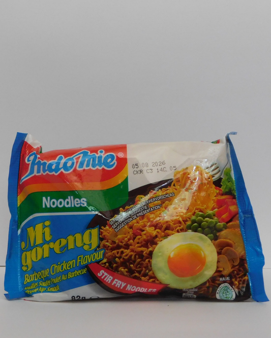 Mi Goreng Noodle Stir-Fry BBQ Chicken  Indomie 82 GR
