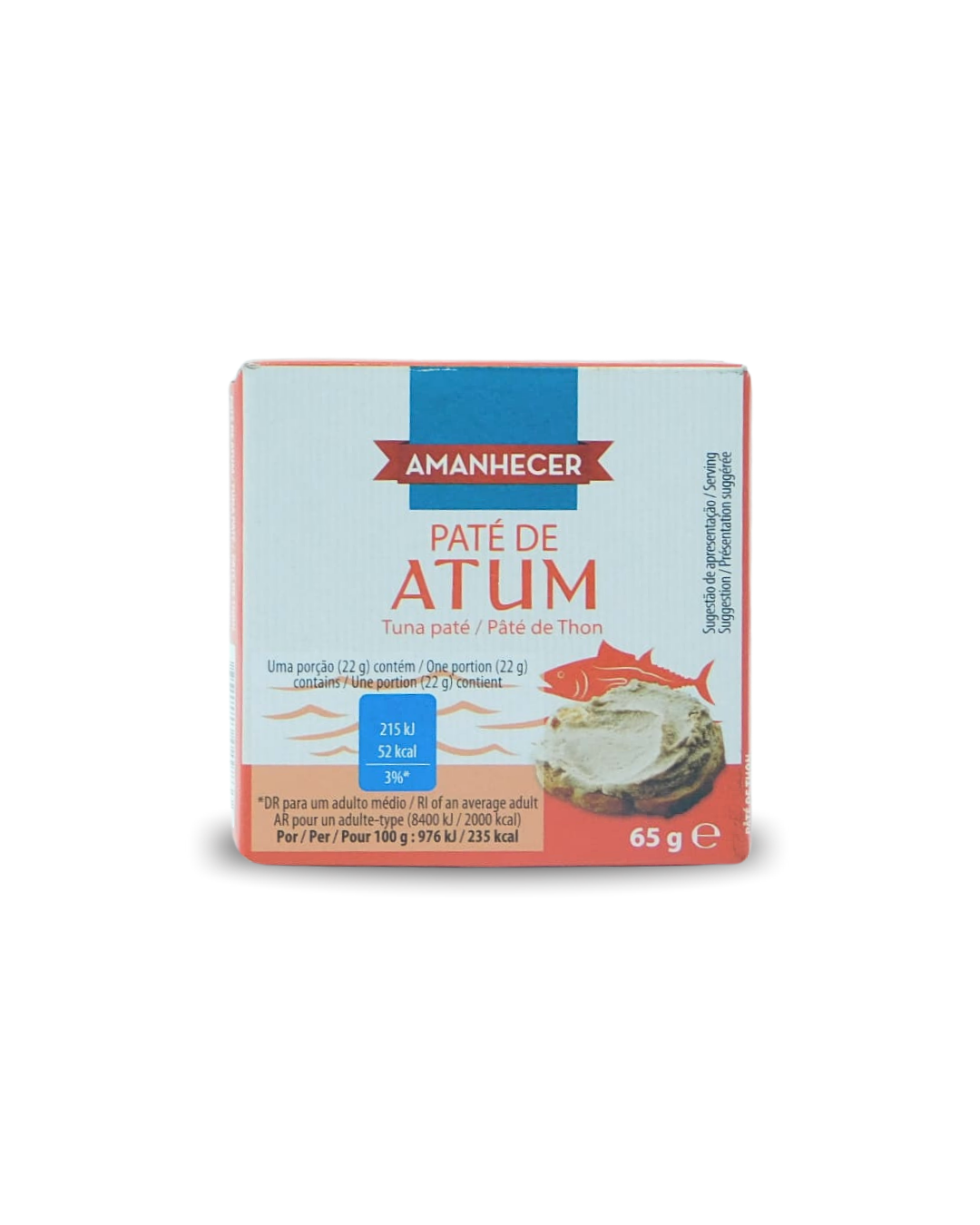 Paté de Atum Amanhecer 65 GR