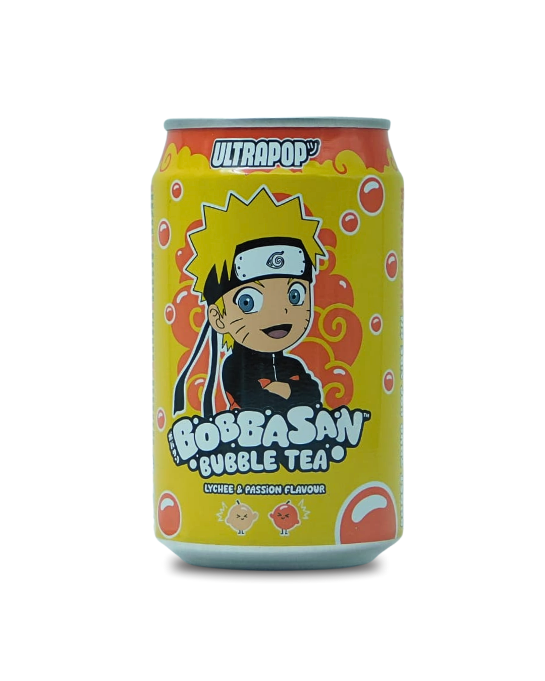 UltraPOP Naruto Bubble Tea Passion Fruit & Lychee 320 ML