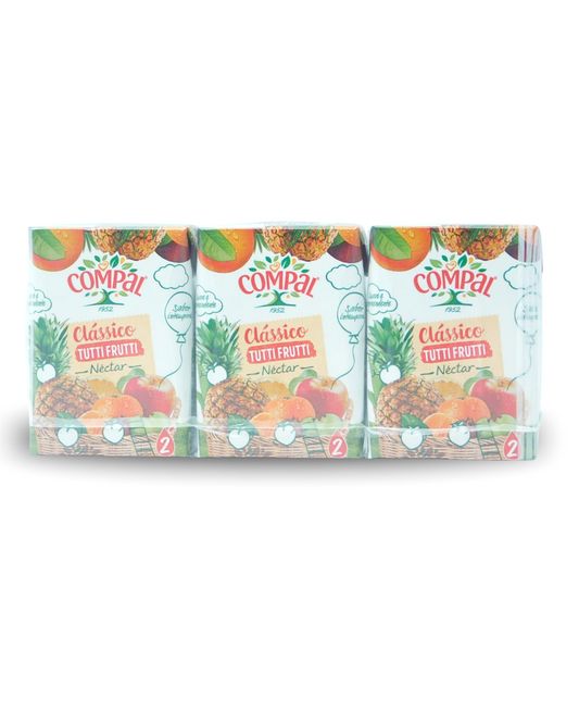 Néctar Tutti-Frutti Compal Clássico 3x200 ML