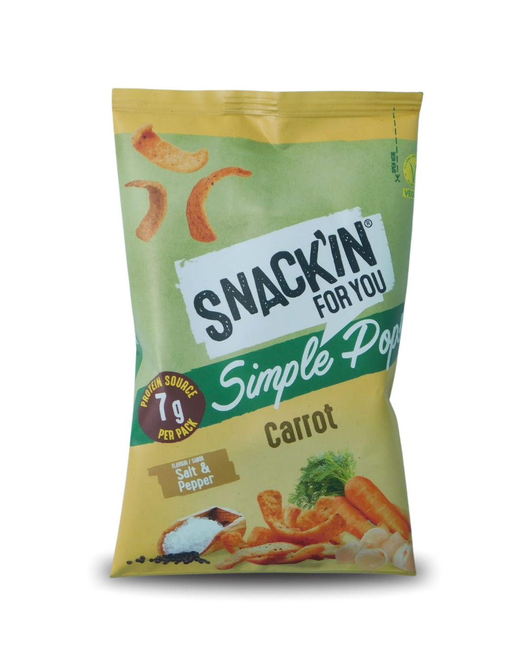 Snack Simple Pops Carrot Snack  's In For You  40 GR