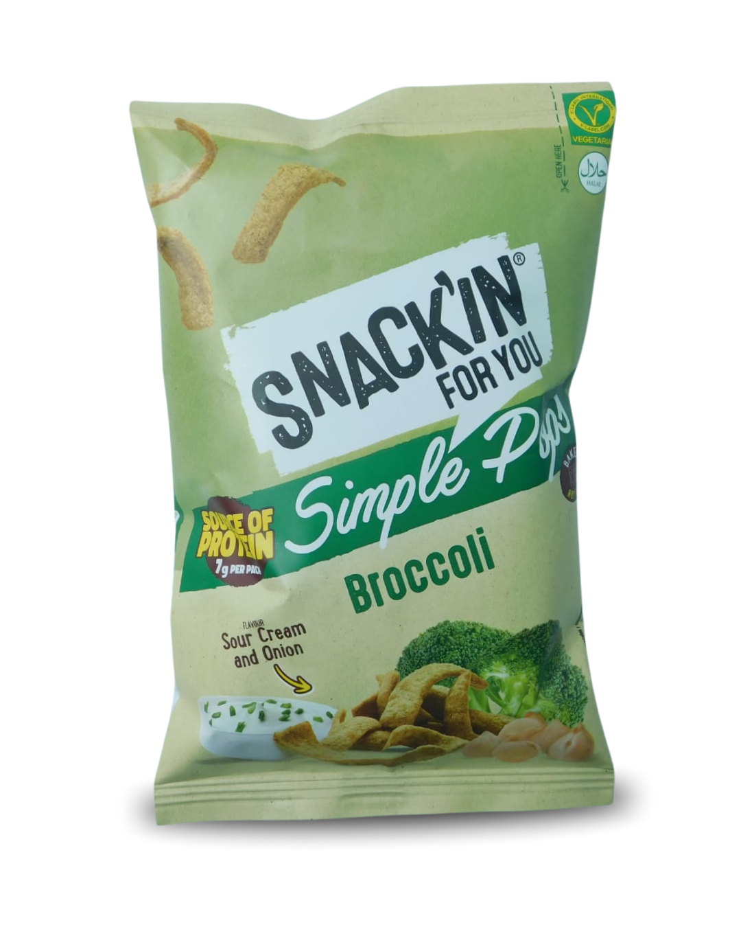 Snack Simple Pops Broccoli Snack 's In For You  40 GR