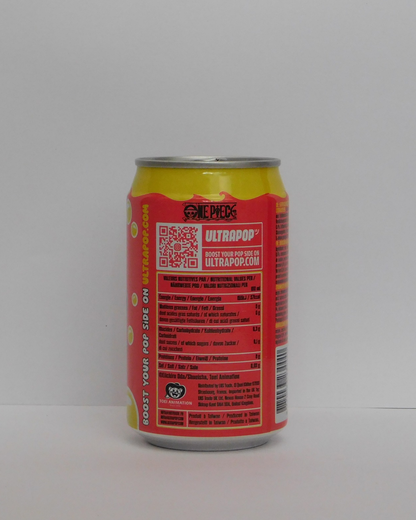 UltraPOP Luffy Bubble Tea Strawberry & Peach 320 ML