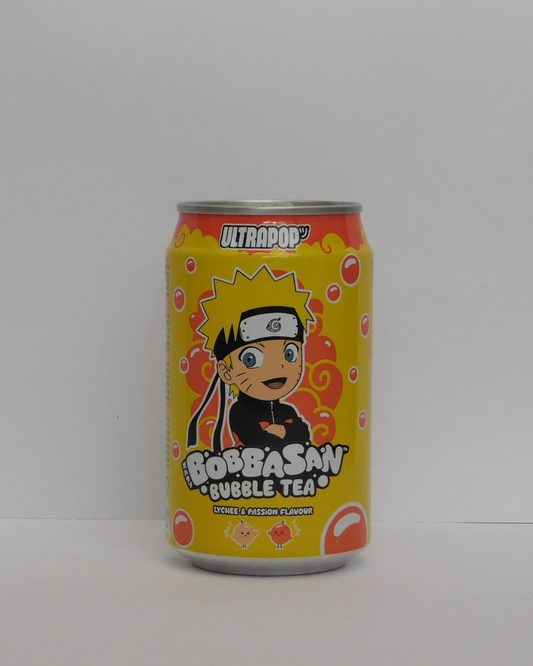 UltraPOP Naruto Bubble Tea Passion Fruit & Lychee 320 ML