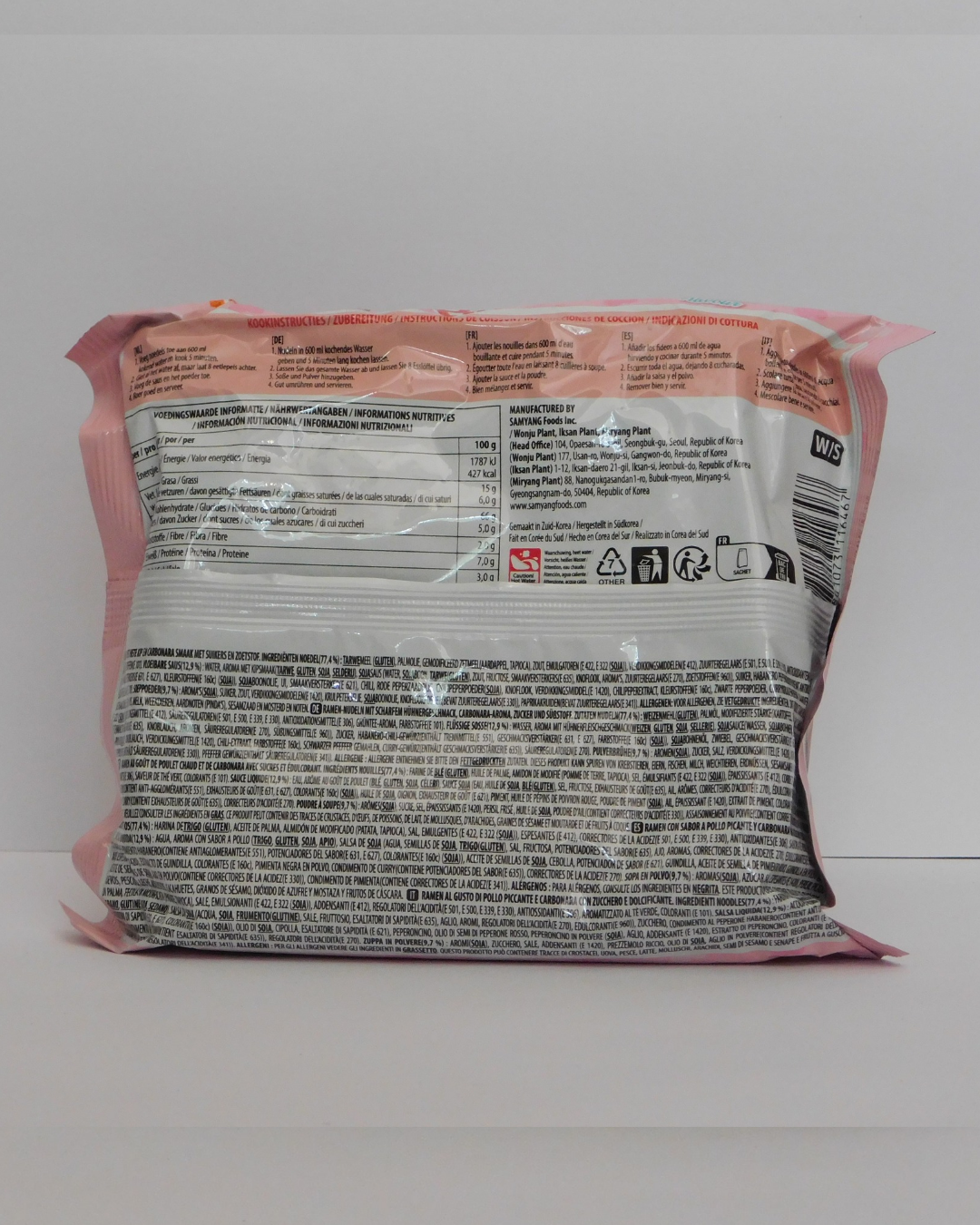 Samyang Ramen Hot Chicken Carbonara Buldak 130 GR