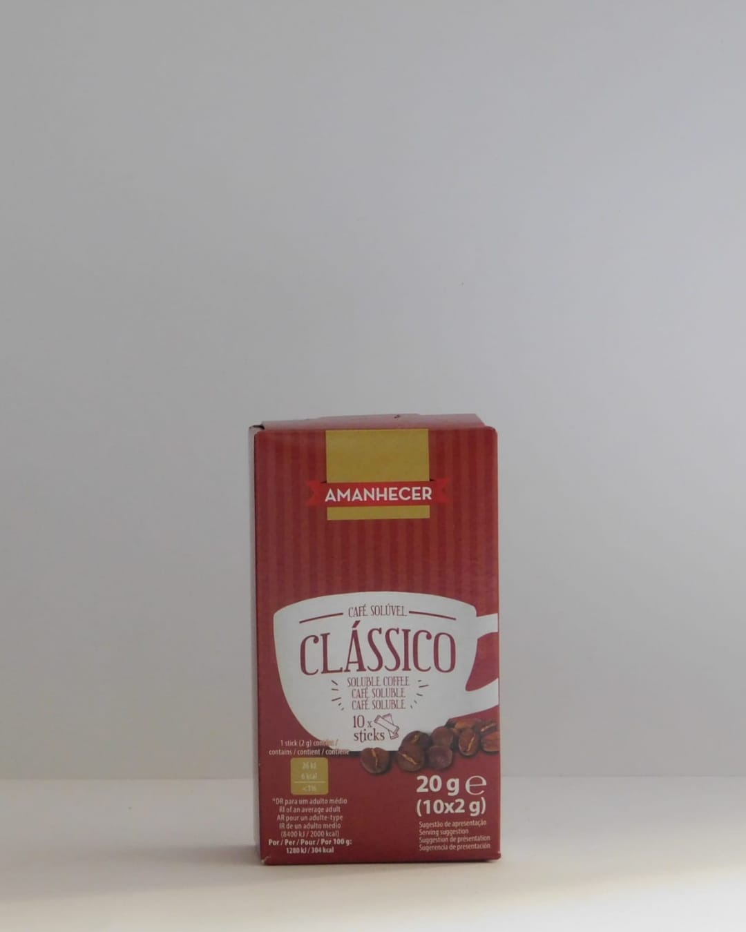 Café Solúvel Amanhecer 10x2 GR