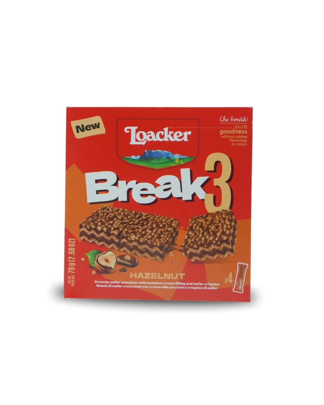 Break 3 Hanzelnut Loacker 76 GR