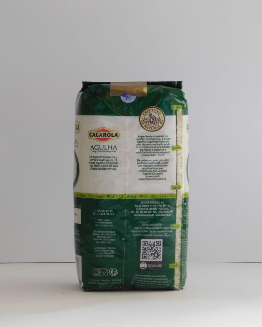 Arroz Agulha Caçarola 1 KG