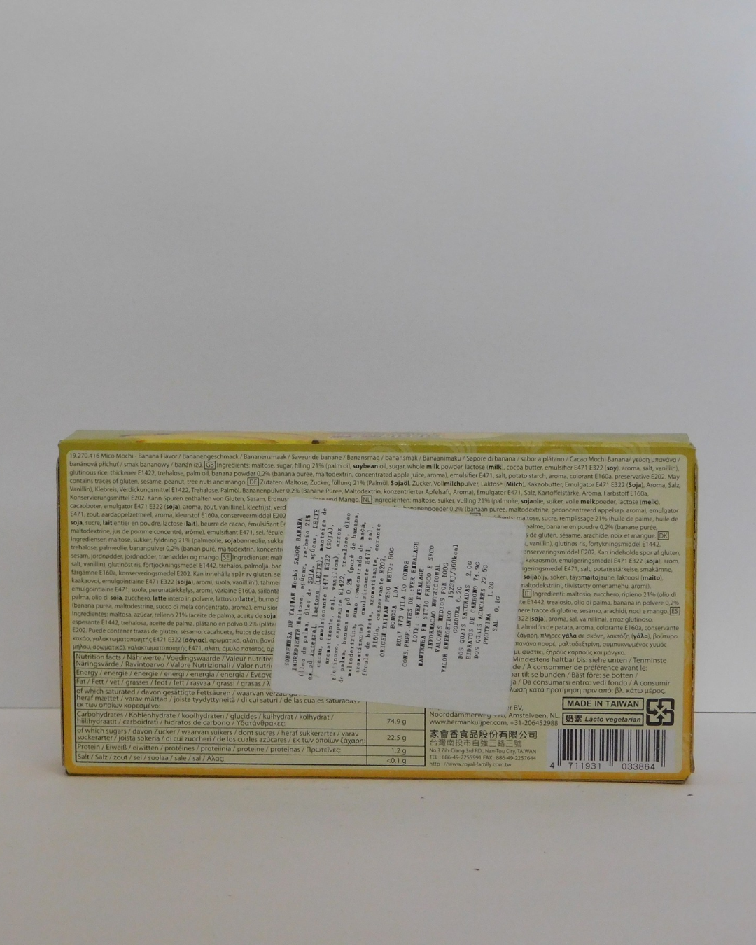 Mochi Banana Q Brand 80 GR