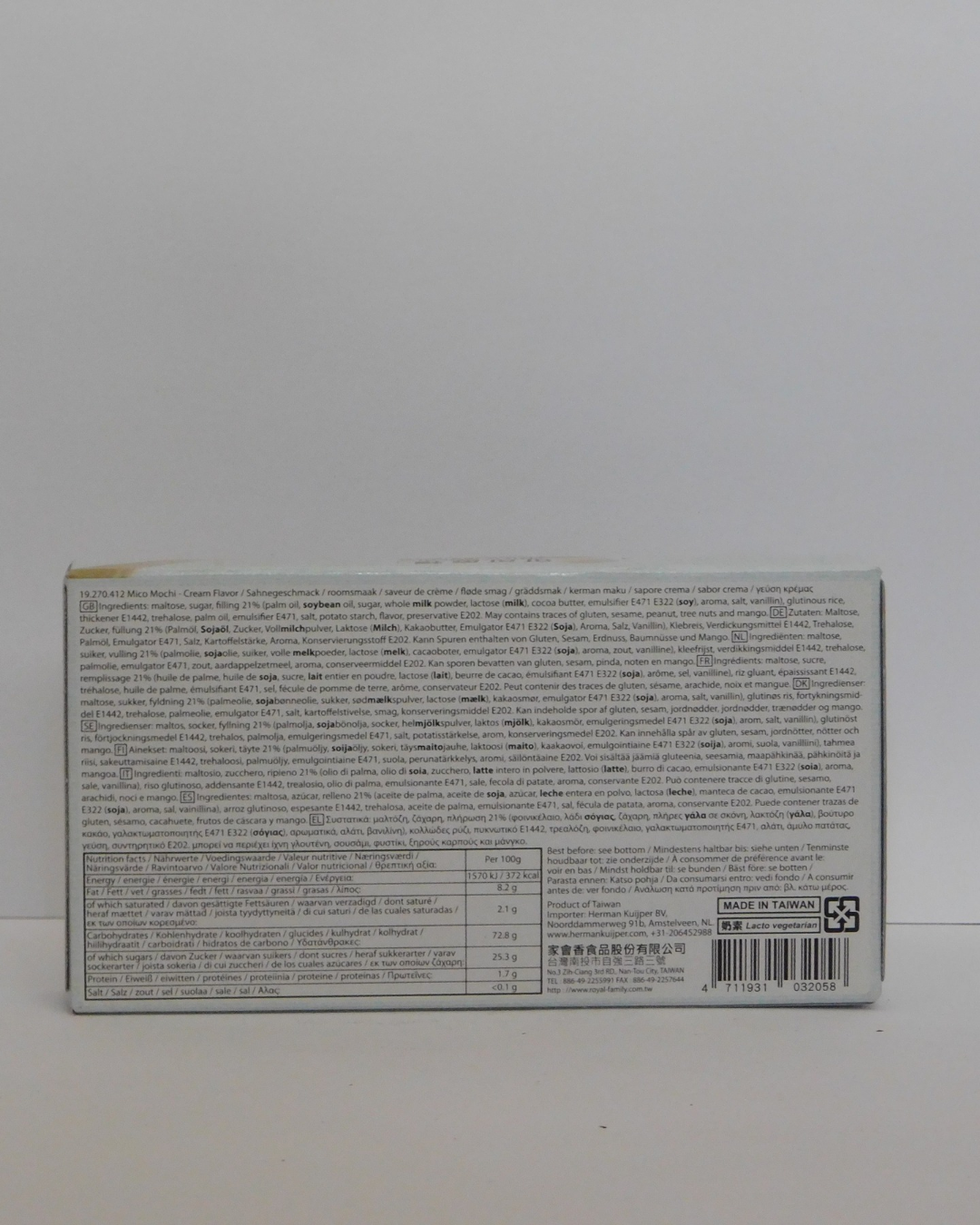 Mochi Milk Cream Q Brand 80 GR