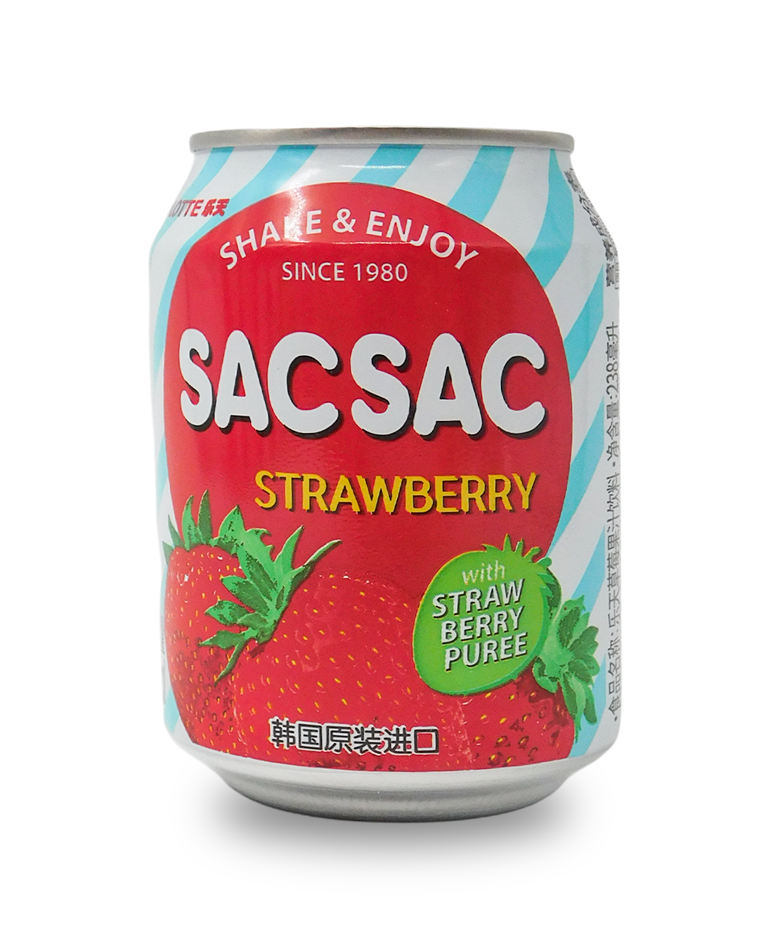 Lotte Sac Sac Strawberry 238 ML