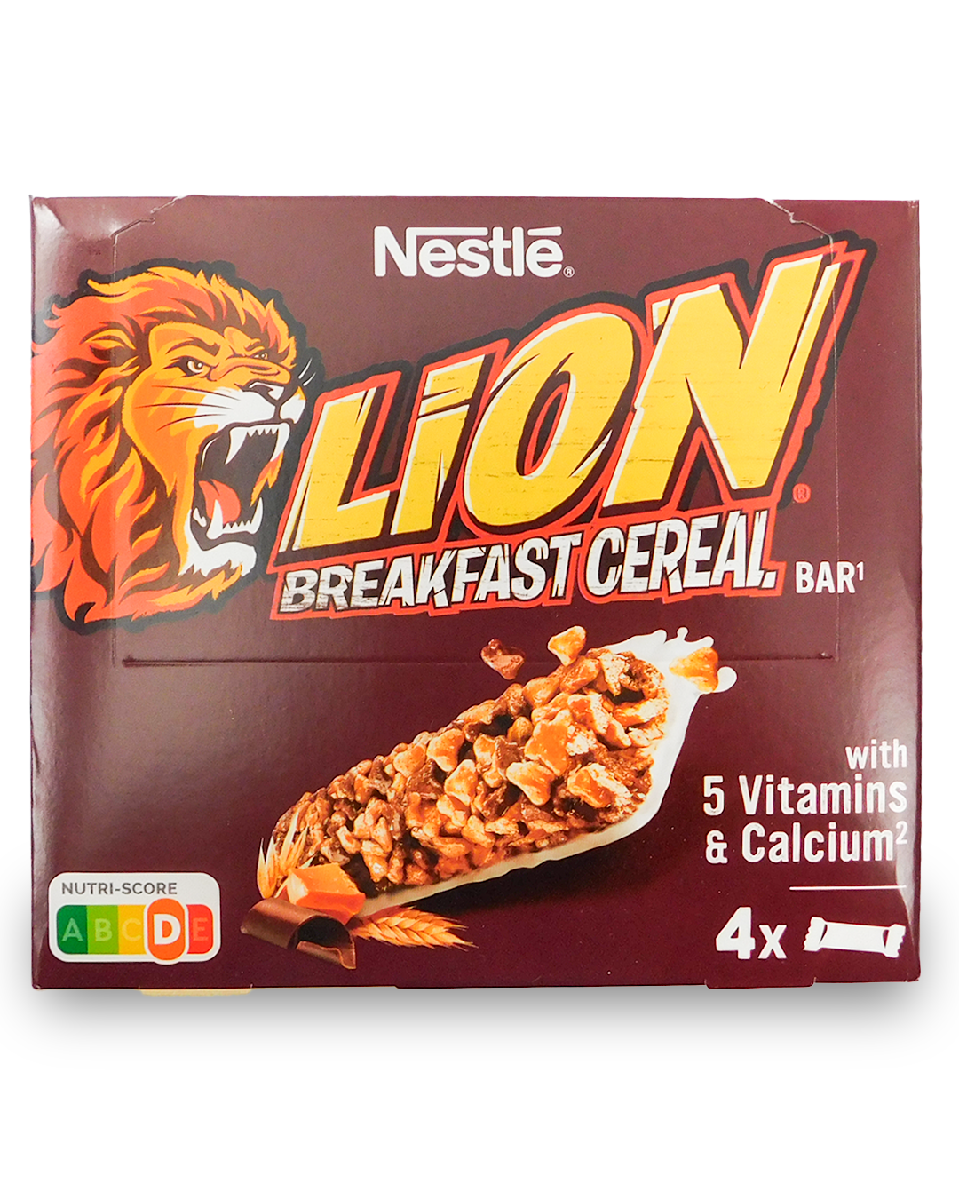 Nestlé LION Breakfast Cereal Bar 100 GR (4 x 25GR)