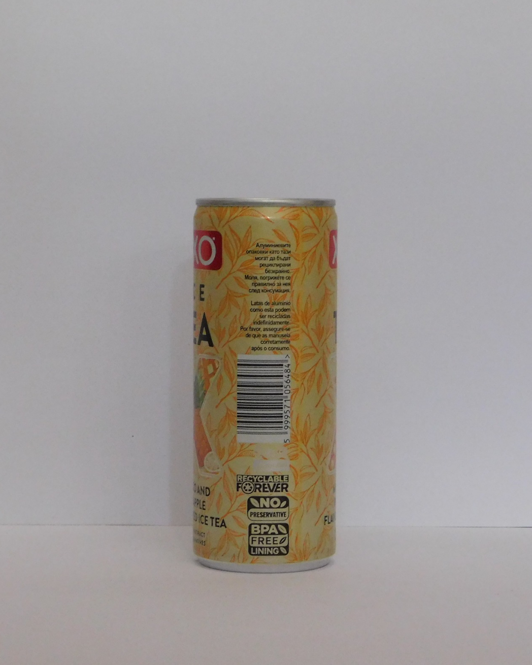 Ice tea Mango and Pineapple Xixo 250 ML