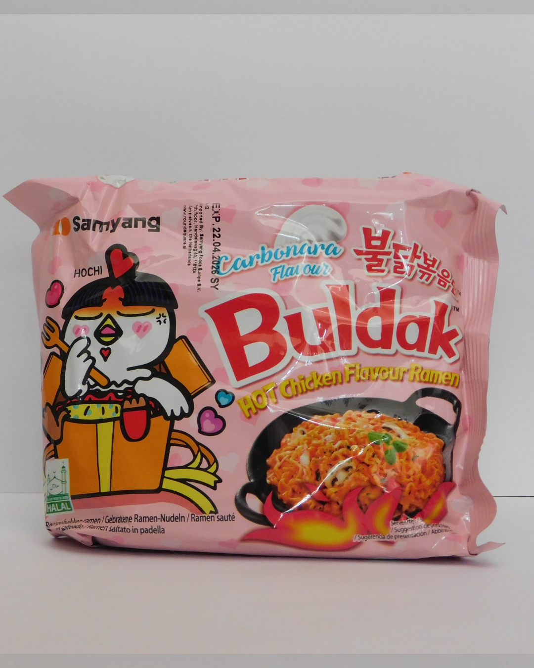 Samyang Ramen Hot Chicken Carbonara Buldak 130 GR